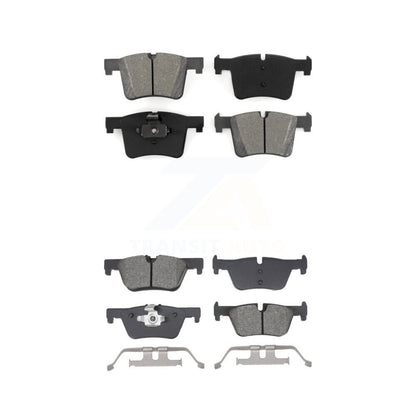 Semi-Metallic Brake Pads Front Rear Kit For BMW 320i xDrive 328i 328d