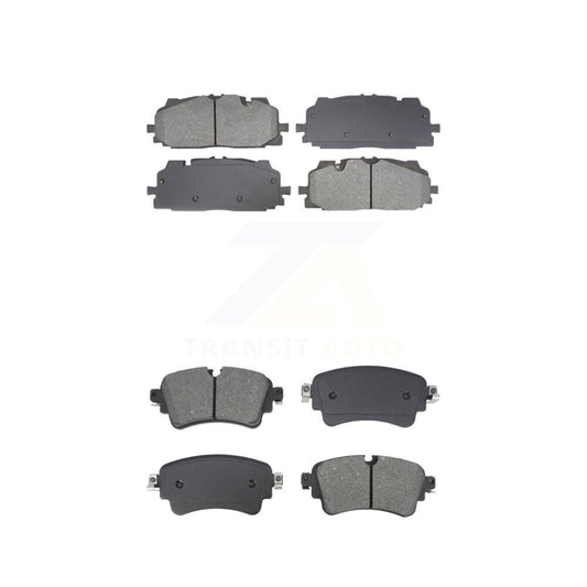 Semi-Metallic Brake Pads Front Rear Kit For Audi S5 Sportback S4 A6 Quattro A7