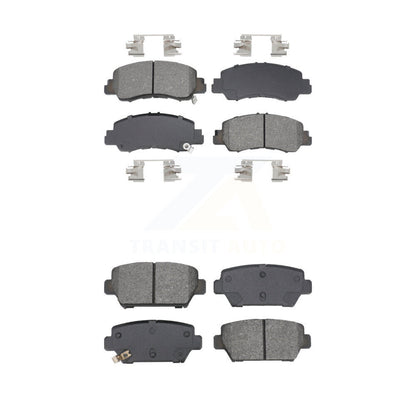 Semi-Metallic Brake Pads Front Rear Kit For Mitsubishi Eclipse Cross