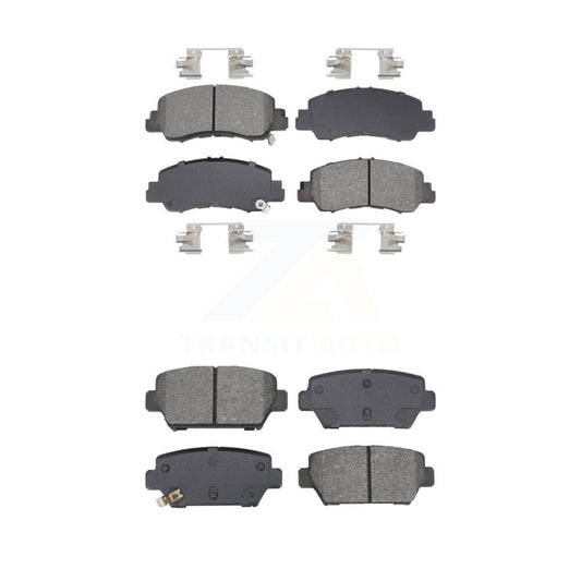 Semi-Metallic Brake Pads Front Rear Kit For Mitsubishi Eclipse Cross