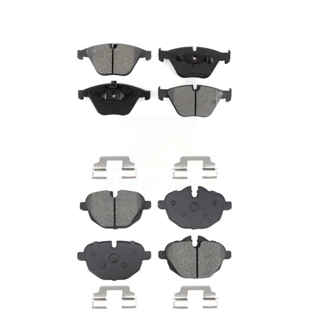 Semi-Metallic Brake Pads Front Rear Kit For BMW Z4
