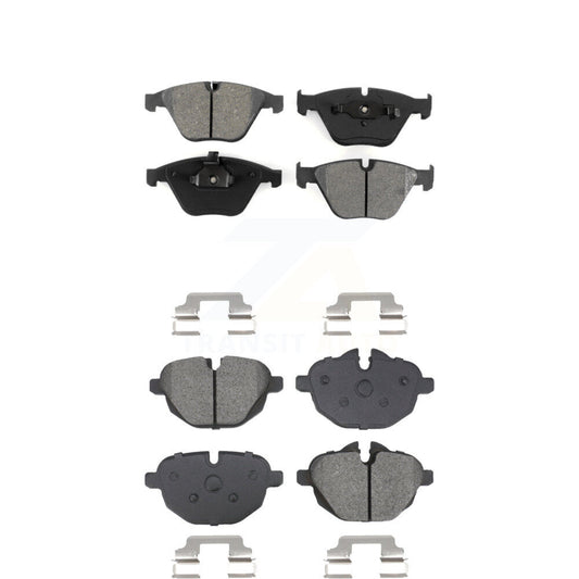 Semi-Metallic Brake Pads Front Rear Kit For BMW Z4