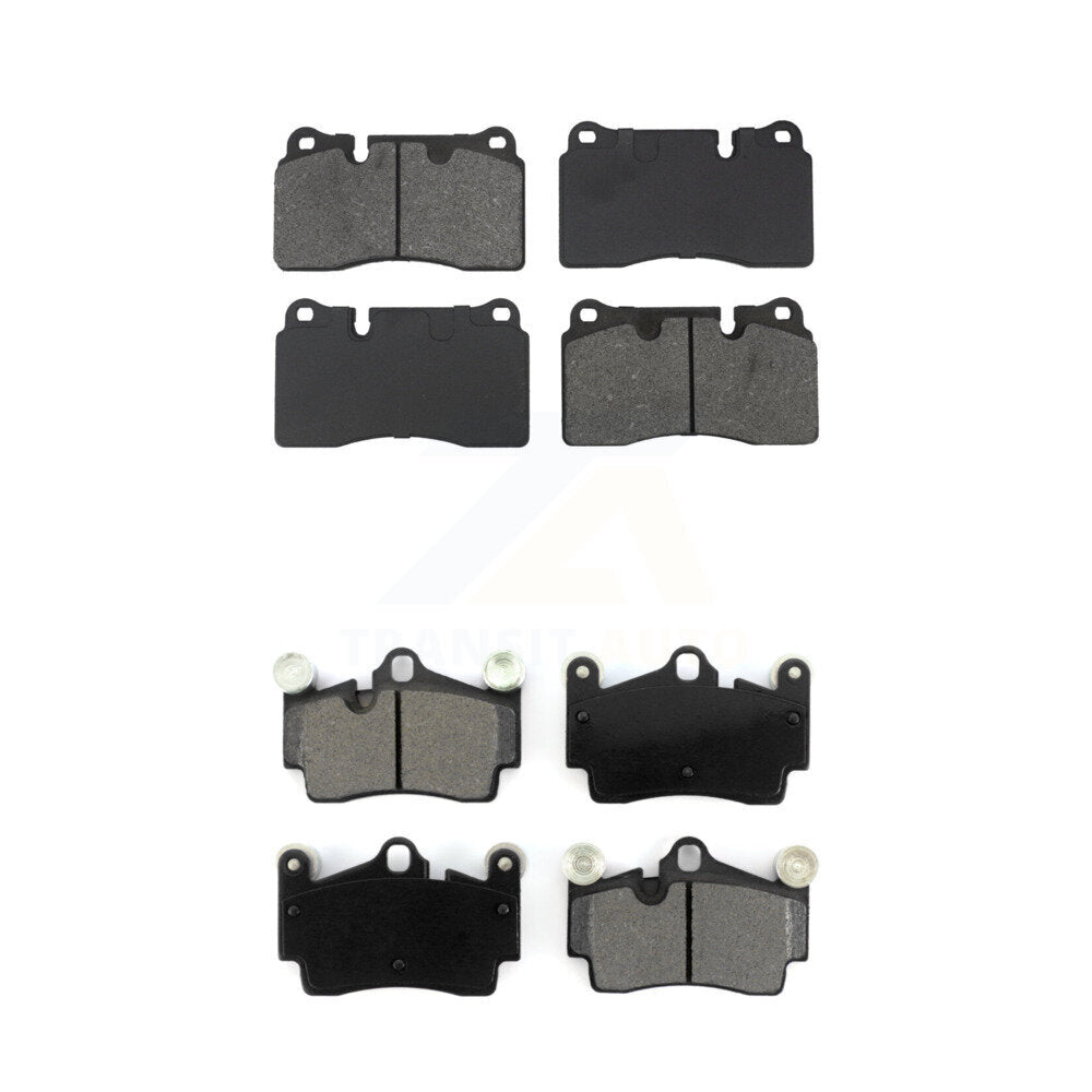 Semi-Metallic Brake Pads Front Rear Kit For Volkswagen Touareg