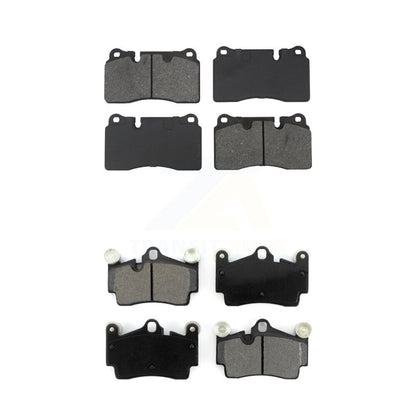 Semi-Metallic Brake Pads Front Rear Kit For Volkswagen Touareg