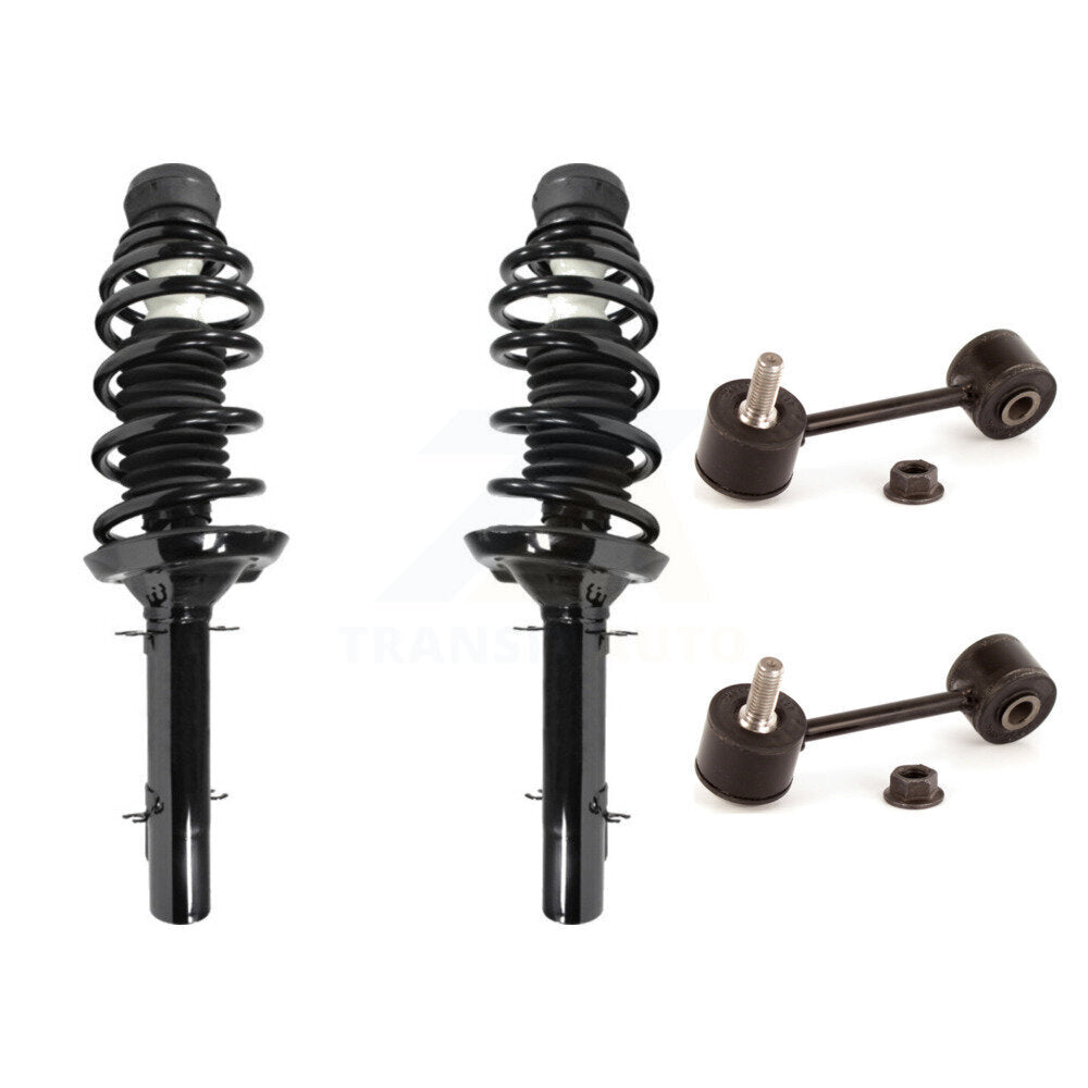 Complete Shock Assembly And TOR Link Front Kit For Volkswagen Jetta Golf