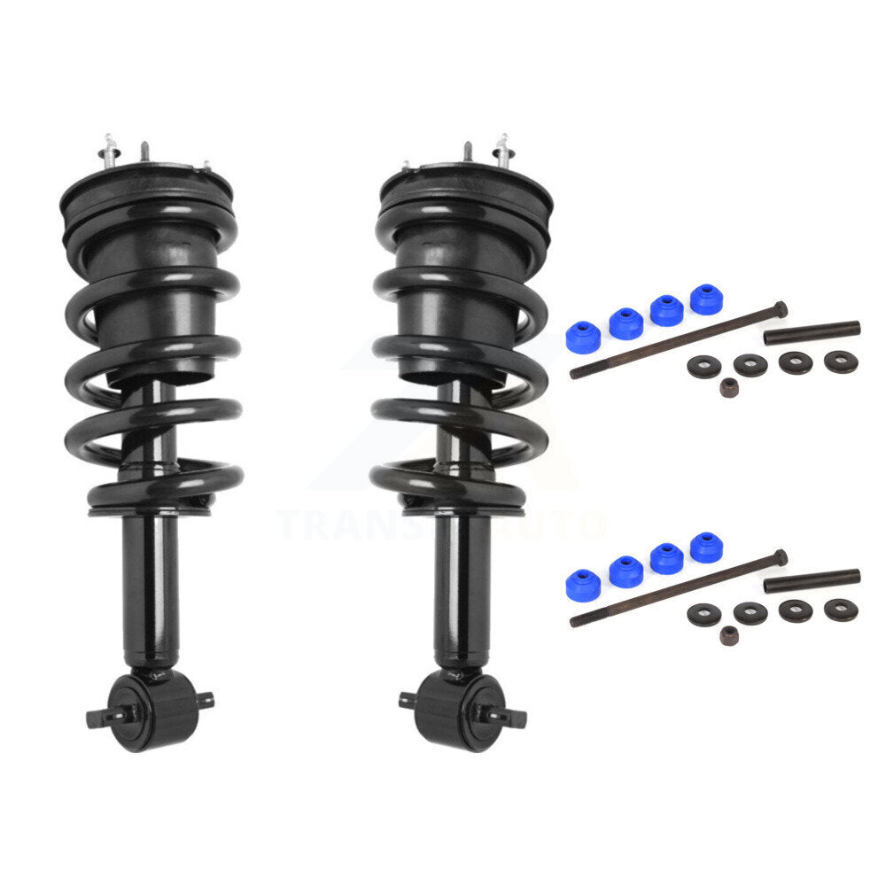 Shock Assembly TOR Link Front Kit For GMC Sierra 1500 Chevrolet Silverado LD RWD