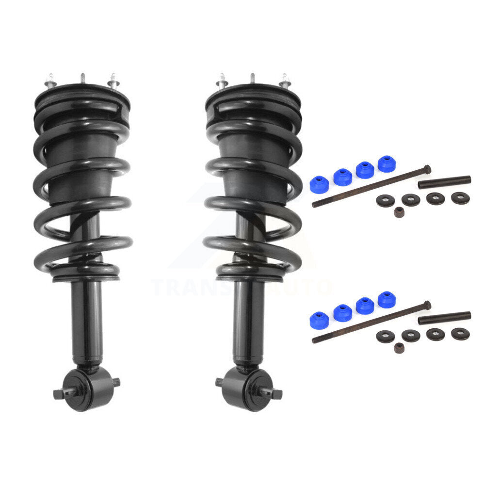 Shock Assembly TOR Link Front Kit For GMC Sierra 1500 Chevrolet Silverado LD 4WD