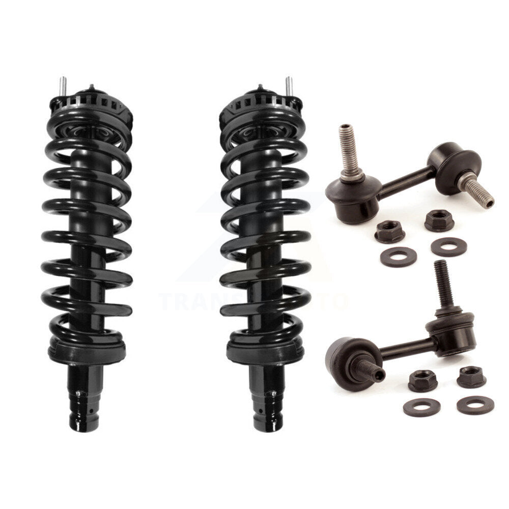 Shock Assembly And TOR Link Front Kit For GMC Chevrolet Envoy Trailblazer XL EXT