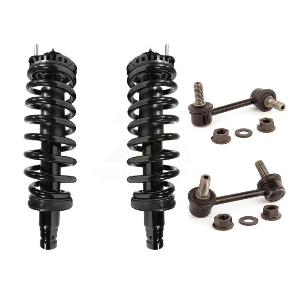 Shock Assembly And TOR Link Front Kit For Chevrolet GMC Trailblazer Envoy XL EXT