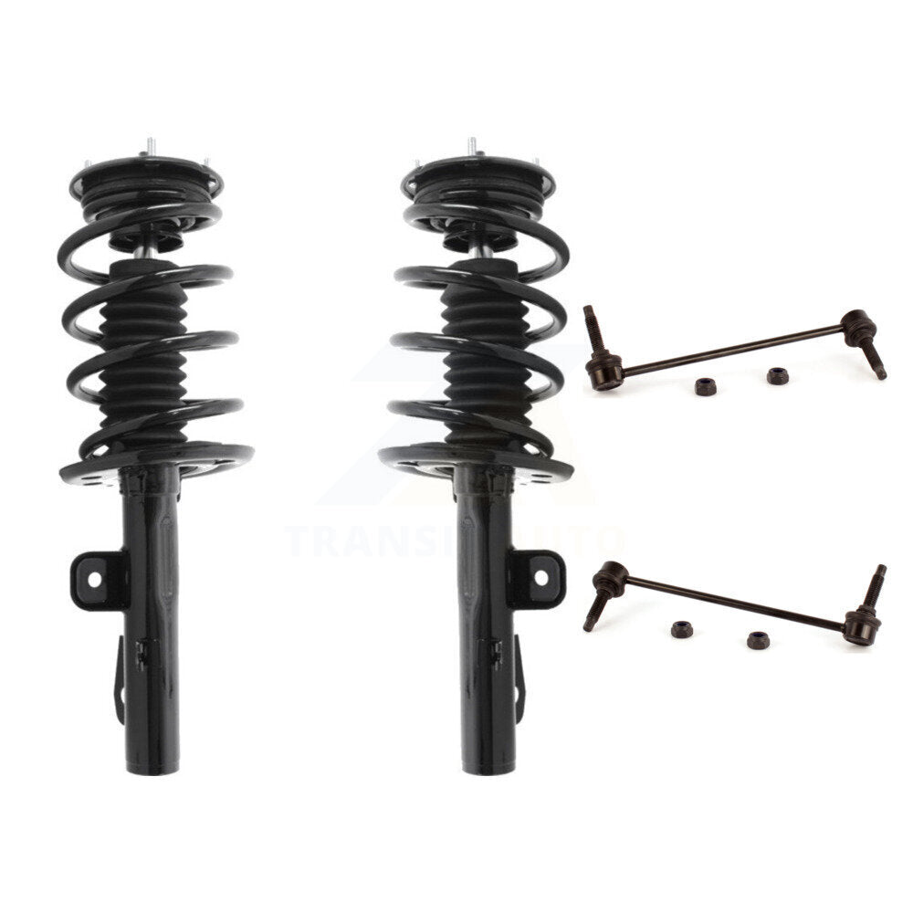 Shock Assembly TOR Link Front Kit For 2010-2012 Ford Flex Excludes Turbo Models