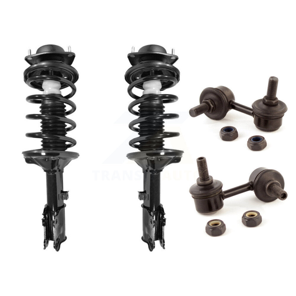 Complete Shock Assembly And TOR Link Front Kit For 2000-2005 Hyundai Accent