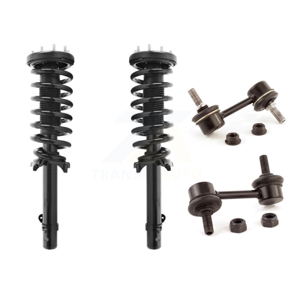 Shock Assembly And TOR Link Front Kit For 2008-2012 Honda Accord Sedan with 3.5L