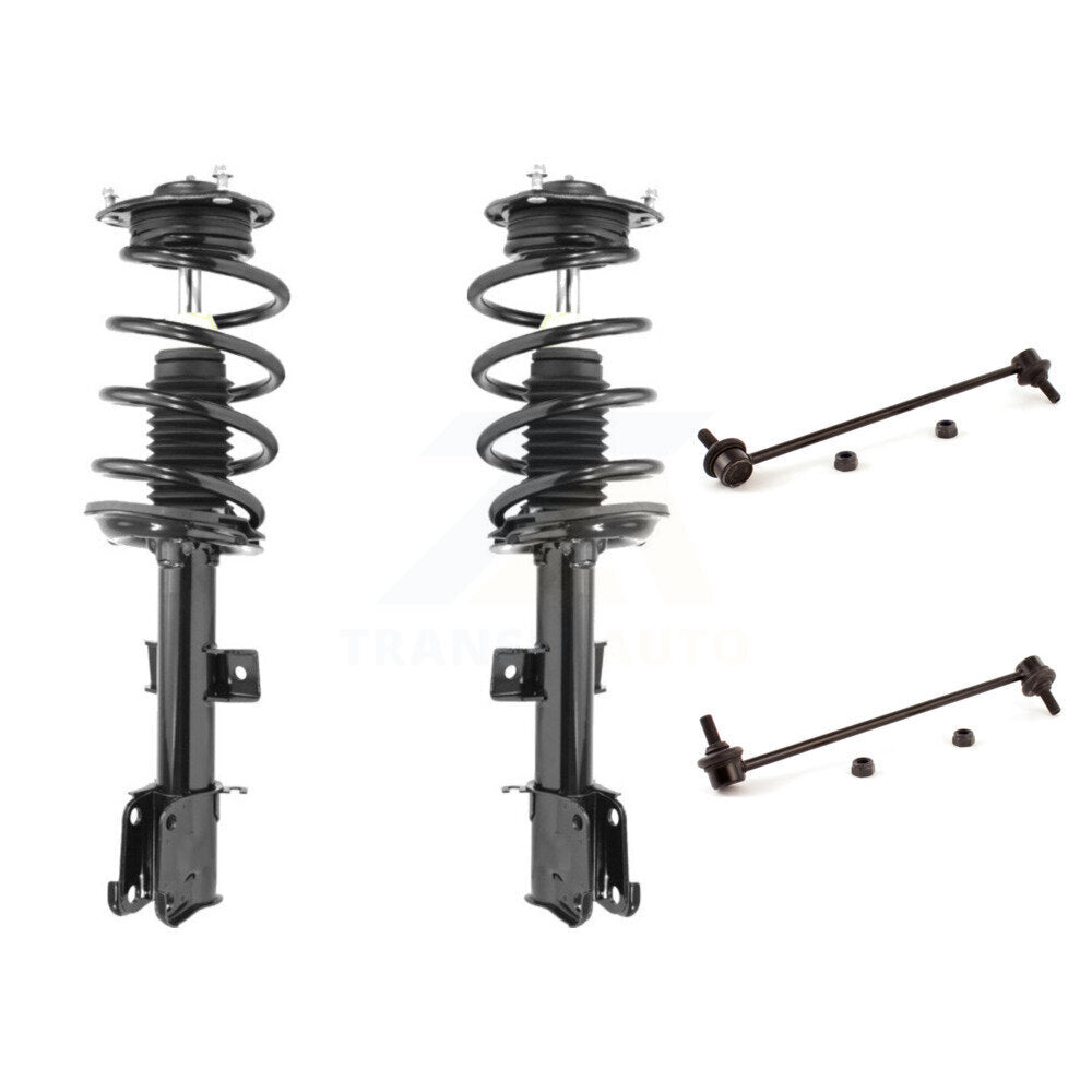 Complete Shock Assembly And TOR Link Front Kit For 2010-2012 Hyundai Santa Fe
