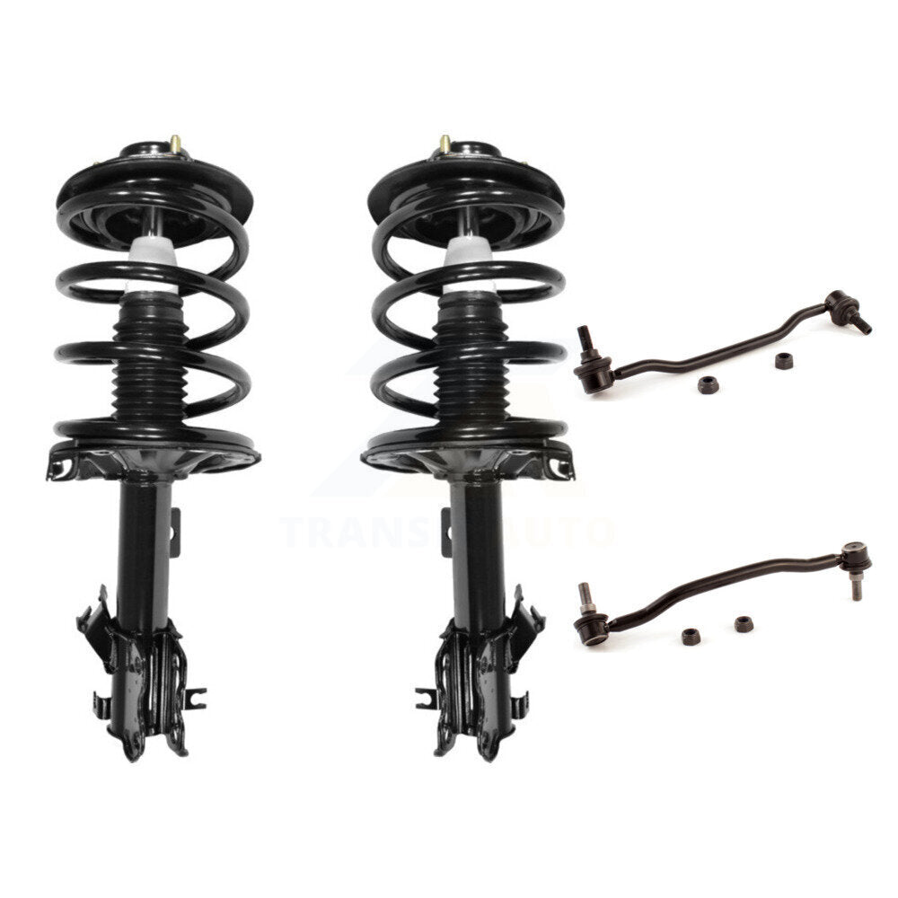 Shock Assembly TOR Link Front Kit For 2002-2006 Nissan Altima Excludes V6 Engine
