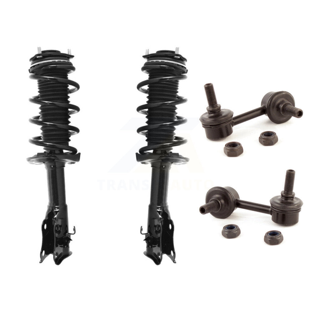 Shock Assembly And TOR Link Front Kit For Honda Civic Excludes Sedan Si Models