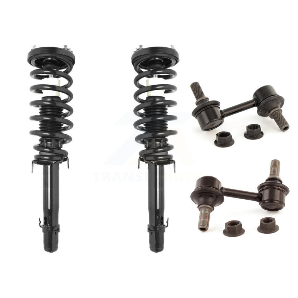 Shock Assembly & TOR Link Front Kit For 09-14 Acura TL Excludes All Wheel Drive