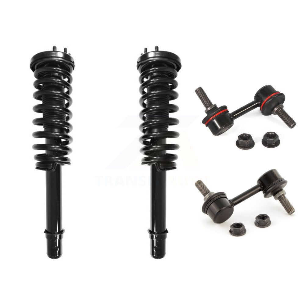 Complete Shock Assembly And TOR Link Front Kit For Honda Accord Excludes Hybrid