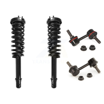 Complete Shock Assembly And TOR Link Front Kit For Honda Accord Excludes Hybrid