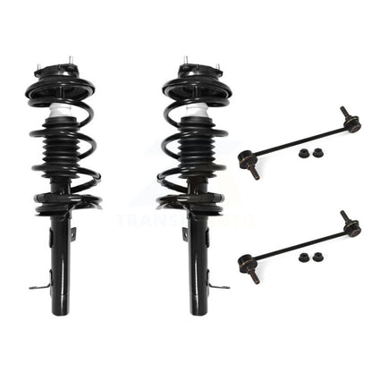 Complete Shock Assembly & TOR Link Front Kit For Ford Focus Excludes SVT Models