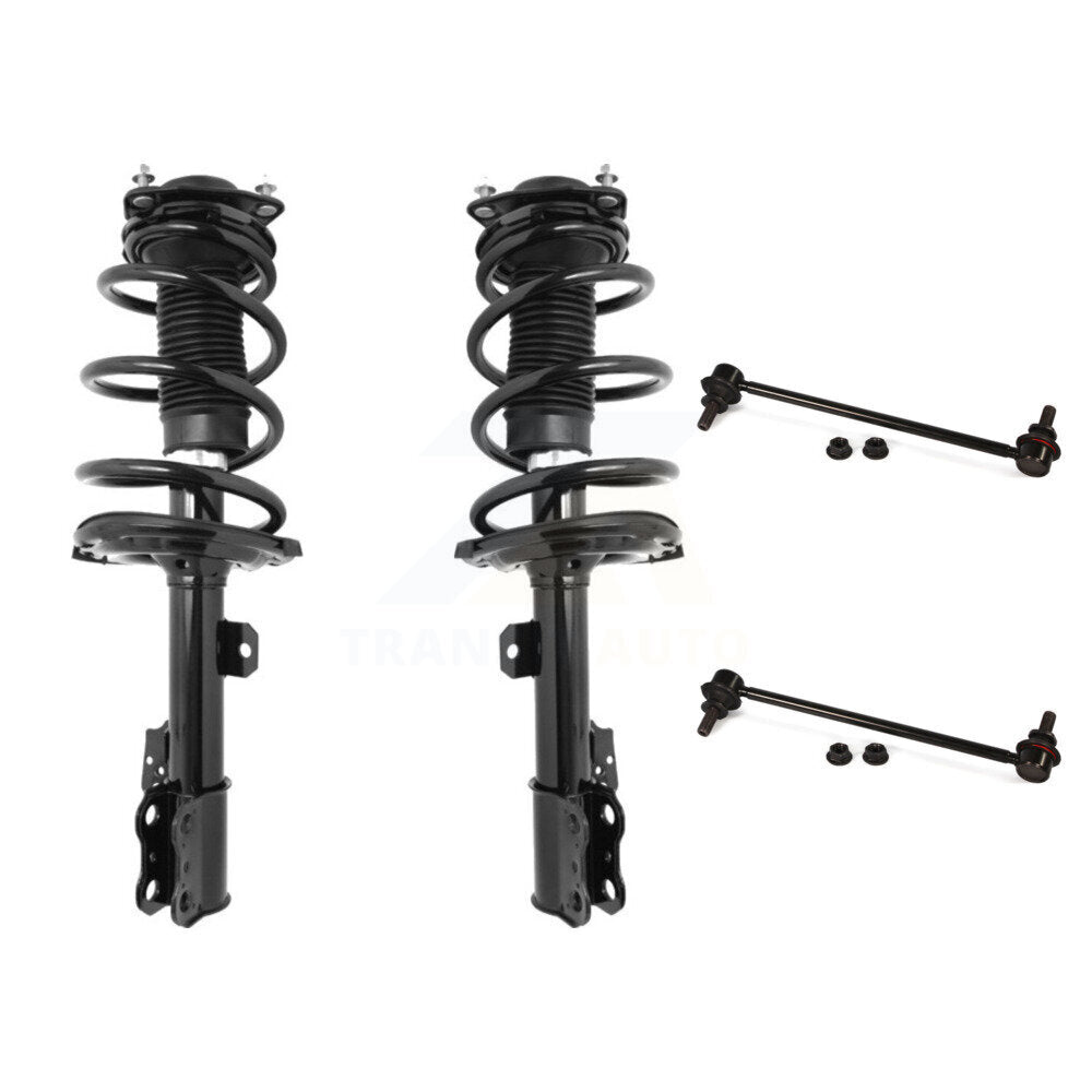 Shock Assembly & TOR Link Front Kit For 2011-2020 Toyota Sienna FWD Excludes AWD