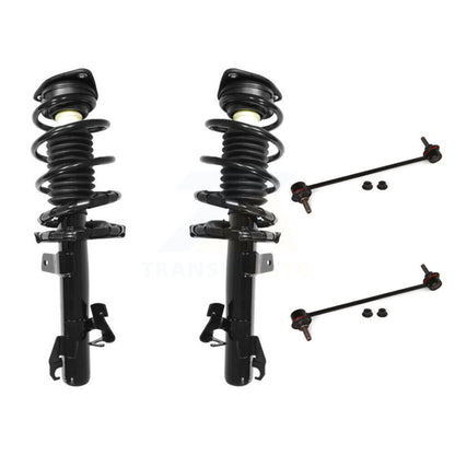 Complete Shock Assembly TOR Link Front Kit For Mazda 3 Excludes MazdaSpeed Model