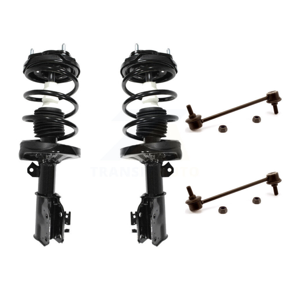 Shock Assembly & TOR Link Front Kit For 2000 Mazda Protege Production from 10 00
