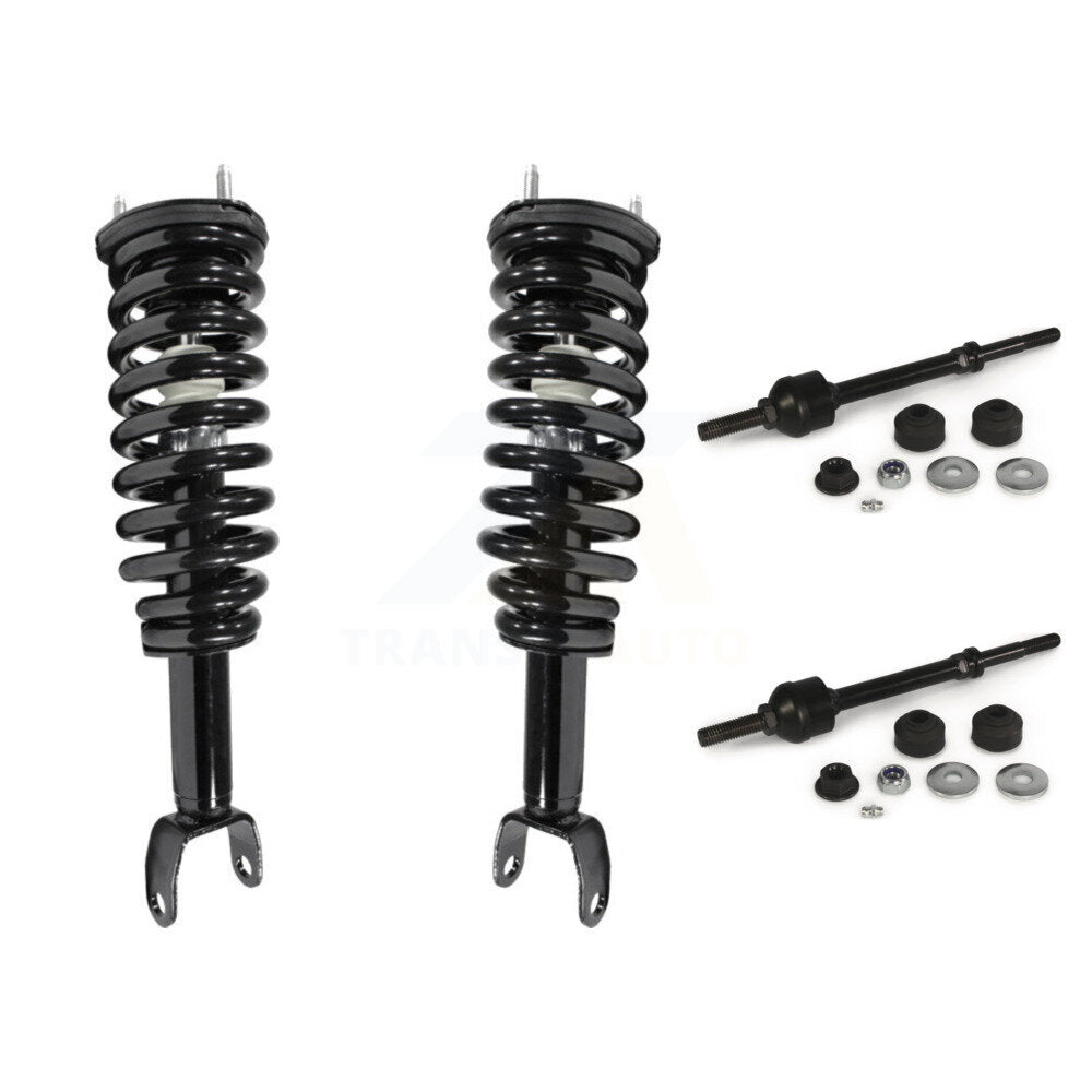 Complete Shock Assembly TQ Link Front Kit For Dodge Dakota Mitsubishi Raider 4WD