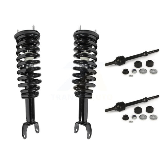 Complete Shock Assembly TQ Link Front Kit For Dodge Dakota Mitsubishi Raider 4WD