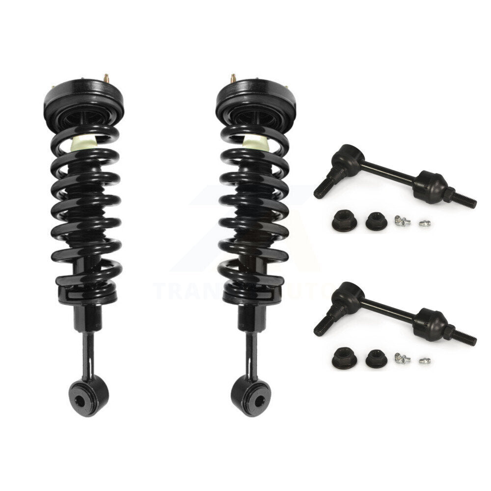 Complete Shock Assembly And TQ Link Front Kit For 2004 Ford F-150 4WD