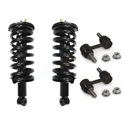 Shock Assembly And TQ Link Front Kit For Nissan TITAN Armada INFINITI QX56 4WD