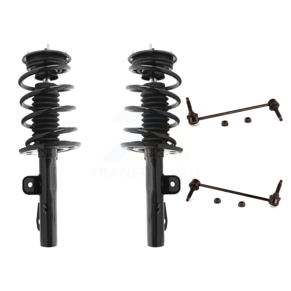 Shock Assembly & TQ Link Front Kit For 2010-2012 Ford Flex Excludes Turbo Models