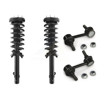 Shock Assembly And TQ Link Front Kit For 2008-2012 Honda Accord Sedan with 3.5L