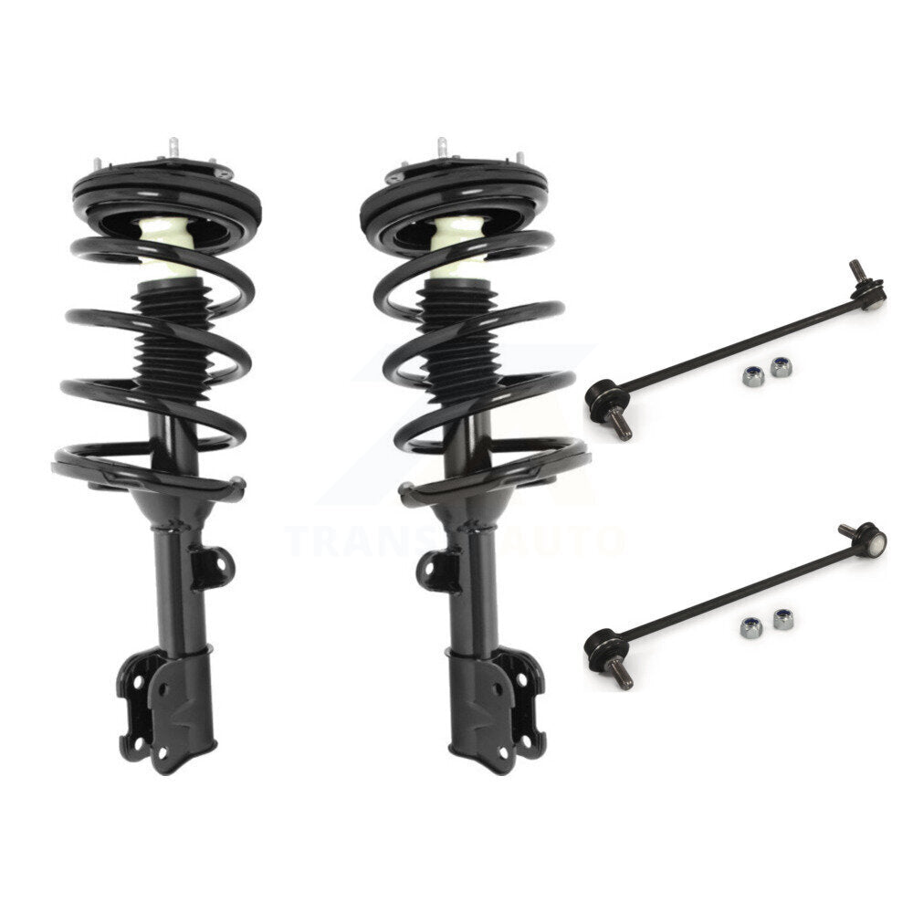 Complete Shock Assembly And TQ Link Front Kit For 2007-2009 Hyundai Santa Fe