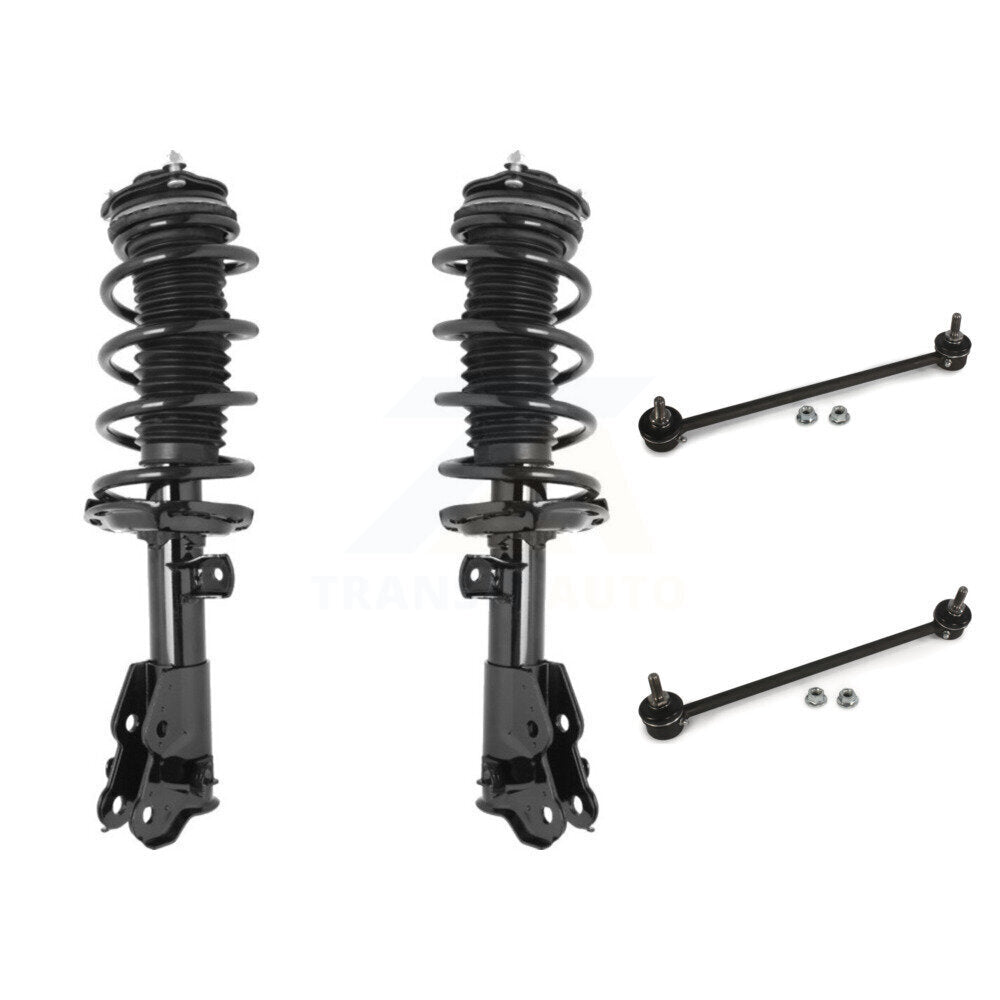 Shock Assembly & TQ Link Front Kit For 2012 Honda Civic Excludes Coupe Si Model
