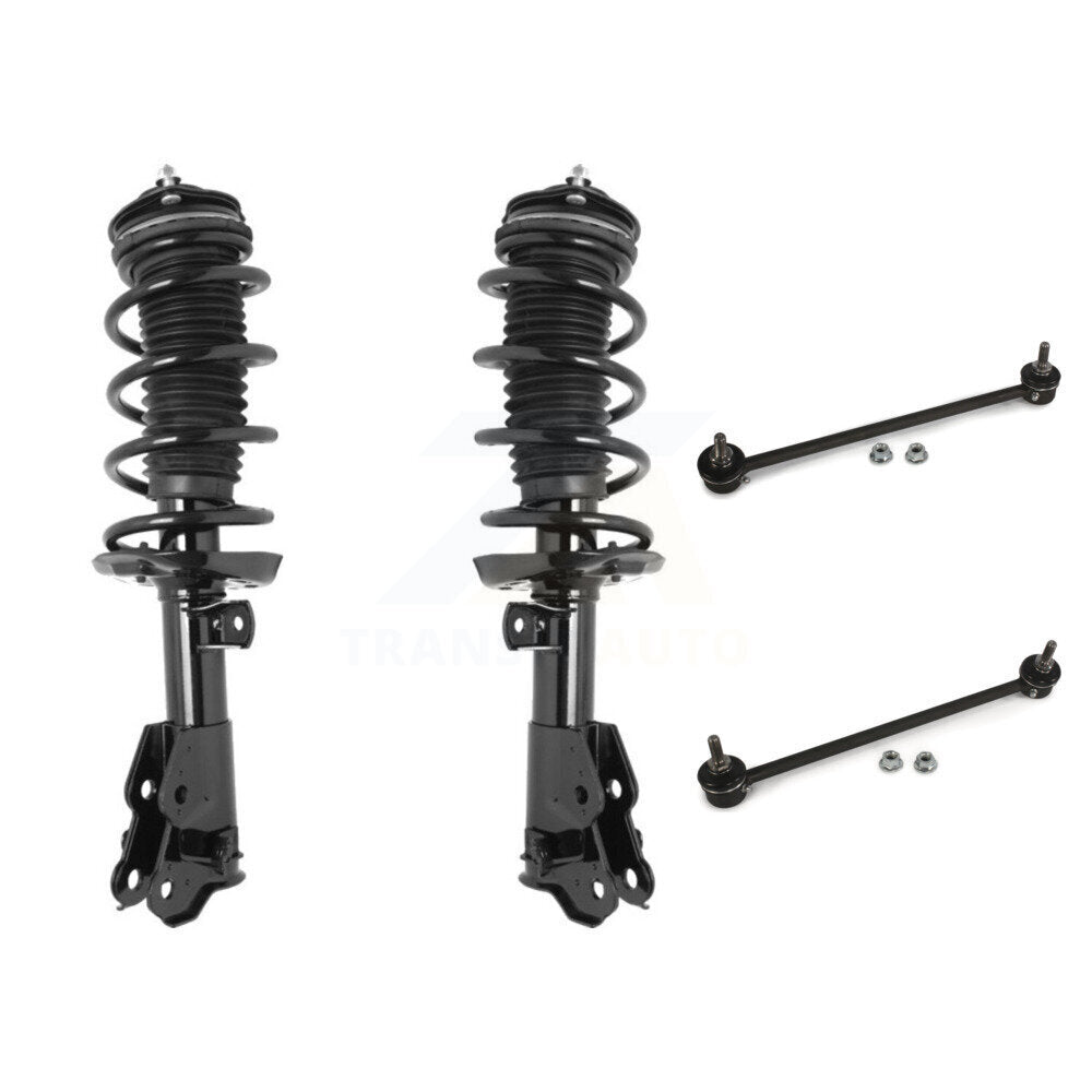 Shock Assembly And TQ Link Front Kit For Honda Civic Excludes Sedan Si Models