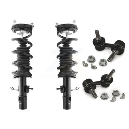 Complete Shock Assembly & TQ Link Front Kit For INFINITI G37 Q60 Coupe with AWD