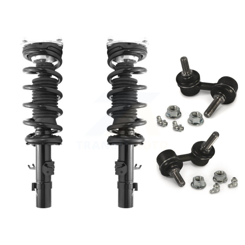 Shock Assembly And TQ Link Front Kit For INFINITI G37 G35 G25 Q40 Sedan with AWD