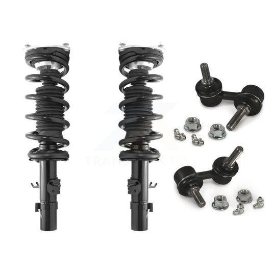 Shock Assembly And TQ Link Front Kit For INFINITI G37 G35 G25 Q40 Sedan with AWD