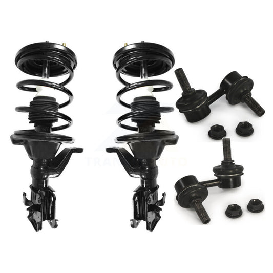 Complete Shock Assembly And TQ Link Front Kit For Honda Civic Acura EL