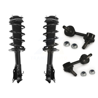 Shock Assembly And TQ Link Front Kit For Honda Civic Excludes Sedan Si Models