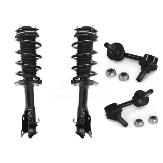 Shock Assembly And TQ Link Front Kit For Honda Civic Excludes Sedan Si Models