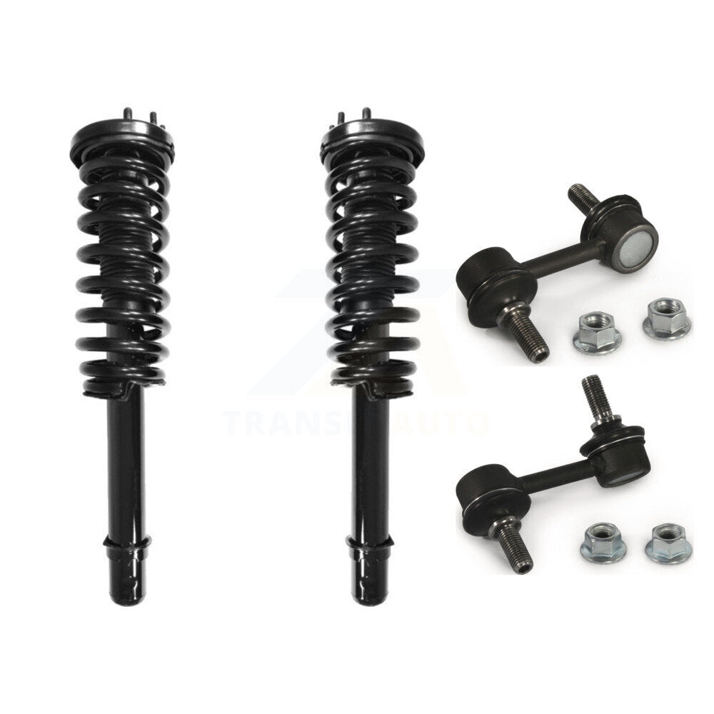 Complete Shock Assembly And TQ Link Front Kit For Honda Accord Excludes Hybrid