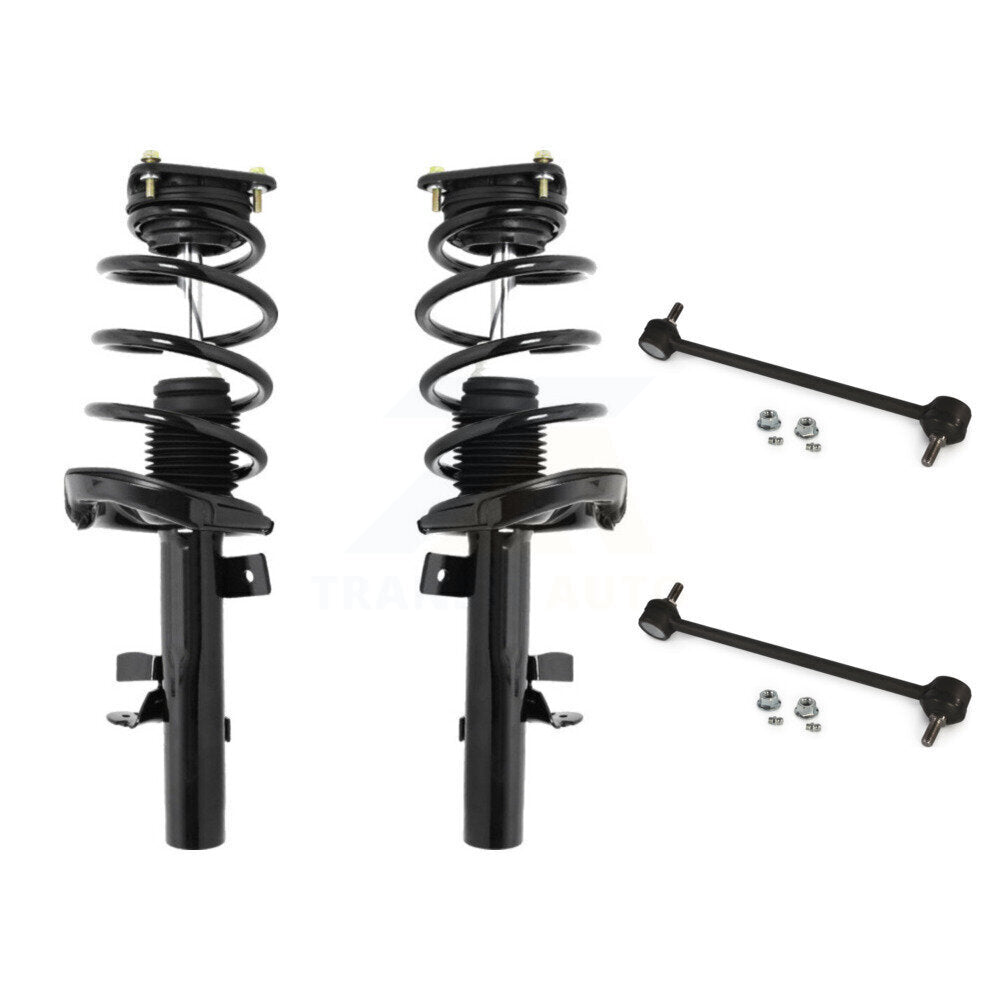 Shock Assembly & TQ Link Front Kit For Ford Focus Excludes Electric Engine Turbo