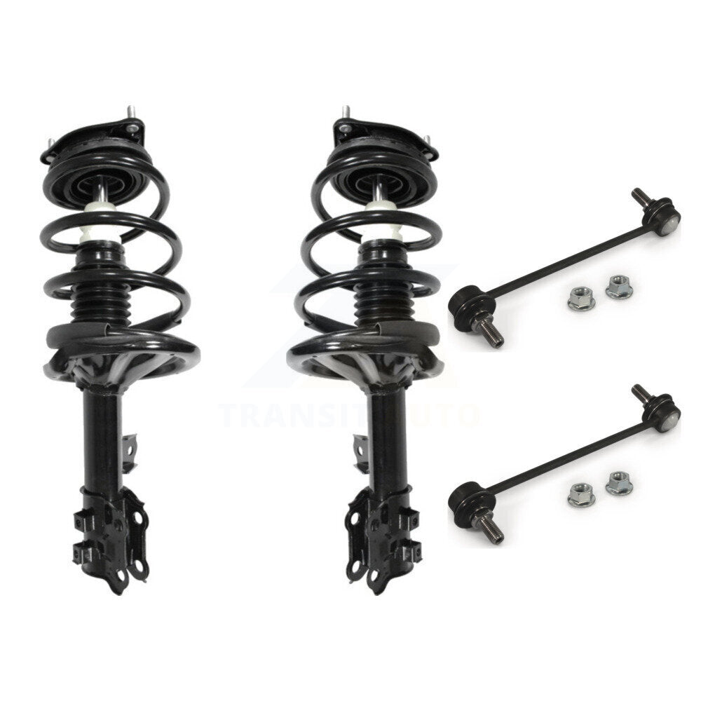 Complete Shock Assembly And TQ Link Front Kit For 2007-2010 Hyundai Elantra