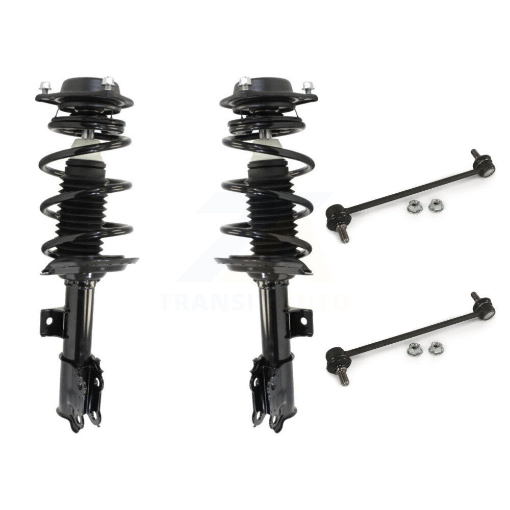Complete Shock Assembly And TQ Link Front Kit For Hyundai Elantra Coupe