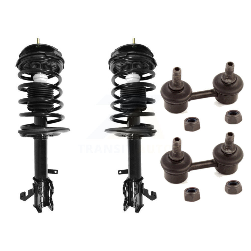 Complete Shock Assembly And TQ Link Front Kit For Toyota Corolla Chevrolet Prizm