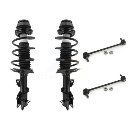 Complete Shock Assembly & TQ Link Front Kit For 2012-2017 Hyundai Accent Kia Rio