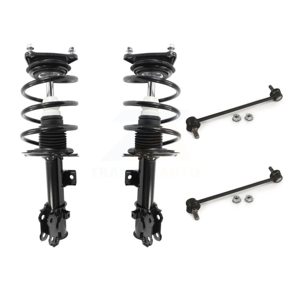 Complete Shock Assembly And TQ Link Front Kit For Kia Forte Forte5 Koup