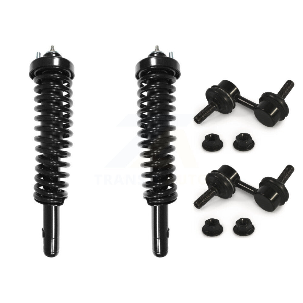 Complete Shock Assembly And TQ Link Front Kit For 1999-2000 Honda Civic Si