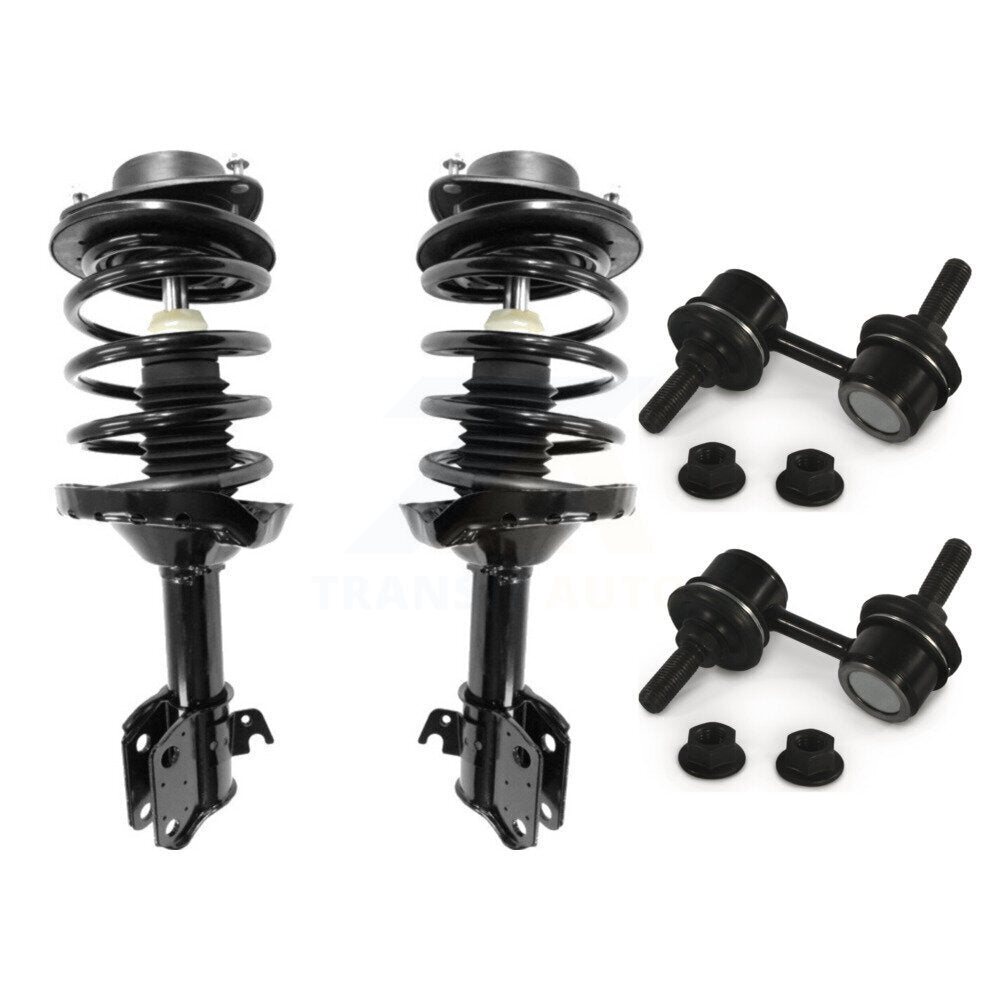 Complete Shock Assembly TQ Link Front Kit For Subaru Impreza Excludes WRX Models